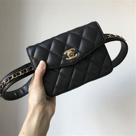 designer belt bag chanel|Chanel belt bag women's.